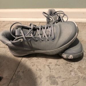 Grey Under Armour Shoes